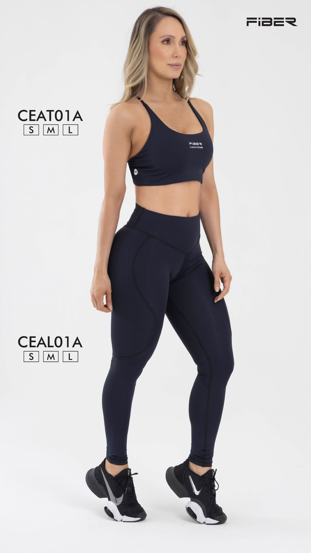 LEGGING DEPORTIVO DAMA MARCA FIBER COLOMBIANO