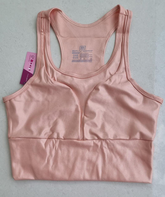 TOP CROP COLOMBIANO EFECTO CUERO MARCA BRANDFIT